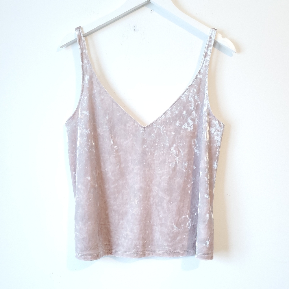 H&M Velour Top